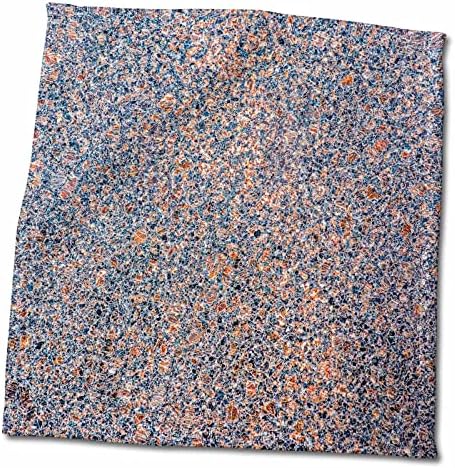 Imagem de 3drose de textura de pedra marrom brilhante, cinza e de granito azul, tonalidade quente - toalhas