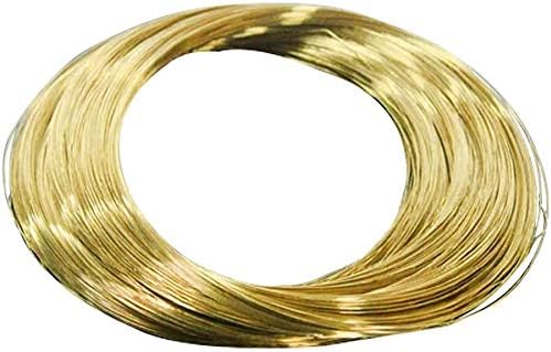 Arame de cobre arame de arame de cobre linha de metal condutora Solda de jóias DIY Modelo de jóias, comprimento: 5 metros