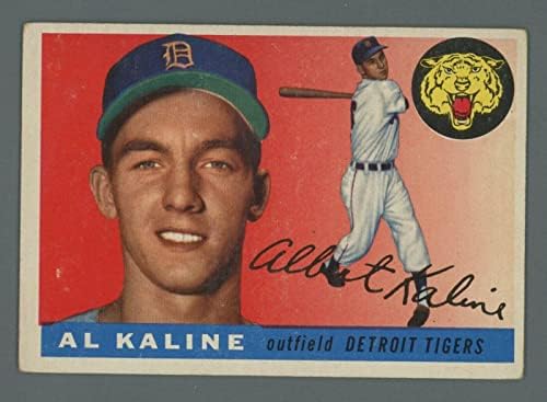 1955 Topps 4 Al Kaline Detroit Tigers Baseball Card VG/EX LWBL - Cartões de beisebol com lajes