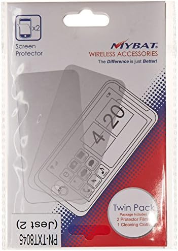 Mybat Pantech TXT8045 Pacote Twin Pack de protetor de tela - embalagem de varejo - Limpo