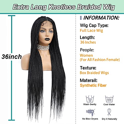 Perucas de 36 de 36 perucas de renda cheia perucas para mulheres negras tranças leves dianteira torcida sem nó com cabelos de bebê cornrow sintético