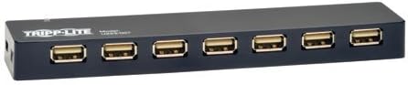 Tripp Lite 7-Porta USB 2.0 Mobile Hi-Speed ​​Hub Laptop, preto