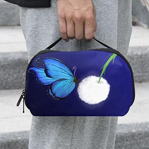 Bolsa de cosméticos de borboleta para mulheres bolsa de moda fofa bolsa de maquiagem à prova d'água bolsa de higiene saco de viagem