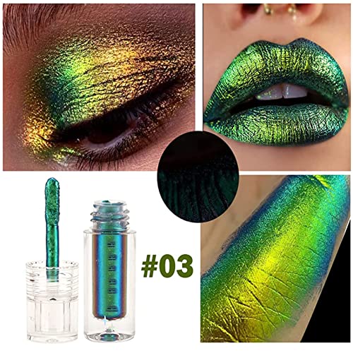 Dollux Chic-Chat Multi-Chrome Lipsticks, batom líquido multicromático, batom líquido de cromo múltiplo, duração d'água à prova
