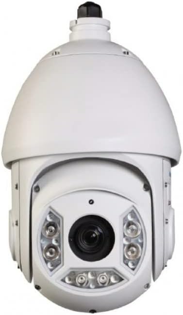 CANTEK CT-IPC-PD6C120-W 1,3MP HD Câmera de cúpula de rede externa IR de IR com 4,7 mm de 4,7 mm, branca.