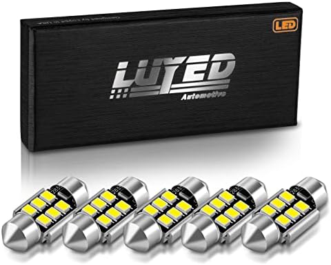 Luyed 5 X Super Bright 2835 6-Ex Chipsets Erro livre 1,25 polegadas DE3175 DE3021 DE3022 3175 LED BULS Usado para luz de cúpula,