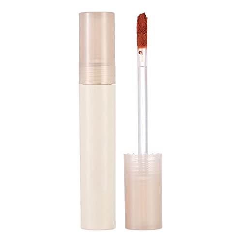 Base de brilho labial orgânico Lipstick de veludo transparente hidrata sem secagem lama labial à prova d'água de manchas de lábios