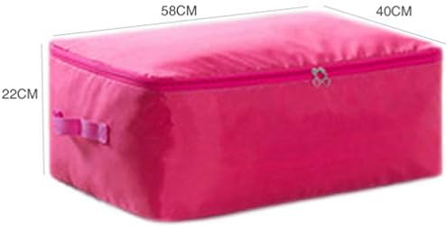 Bolsa de armazenamento de tecido de tecido de nunubee purple oxford multifuncional - 22 *14*8 /2 pacote