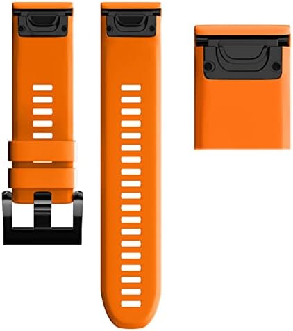 IENYU 26 22 22 mm de faixa de vigilância para Garmin Fenix ​​7x 7 7s Assista Quick Release Silicone EasyFit Strap Strap