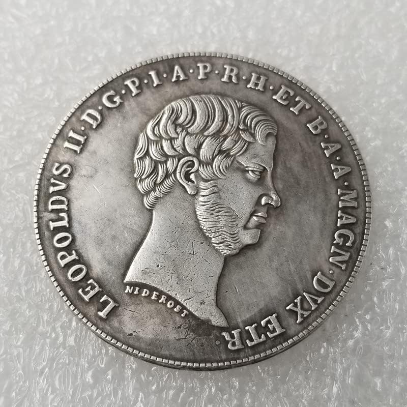 Avcity Antique Artesanato 1859 Italiano Cópia de Moeda de Milinha Italiana Coin Coin Coin 133