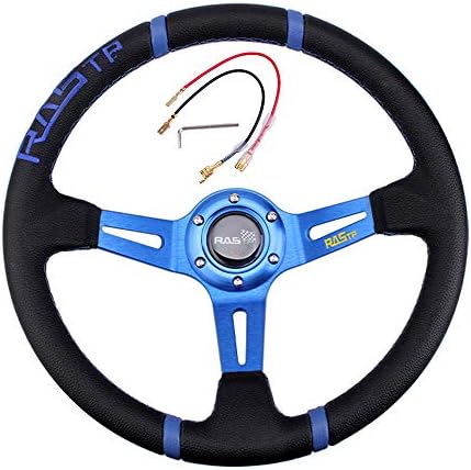 Rastreamento Rastp 13,58 ” / 345mm de corrida de corrida com o adaptador de volante para jogos de corrida Sim Fit para Thrustmaster T500 / T300 / TS-PC, TS-XW