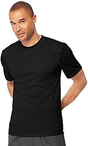 Hanes Cool Dri Tagless Men's T-Shirt_black_m