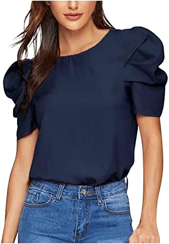 Tops for Women, Sexy Comfy Comfy Ruffle Sleeve Shirts Tunic Tops Summer
