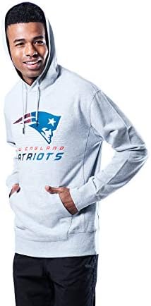 Ultra Game NFL Mens francês Terry Hoodie Sweatshirt