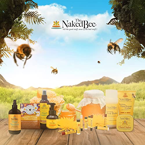 A abelha nua jasmim e o mel hidratante para a loção e o corpo, 8 oz