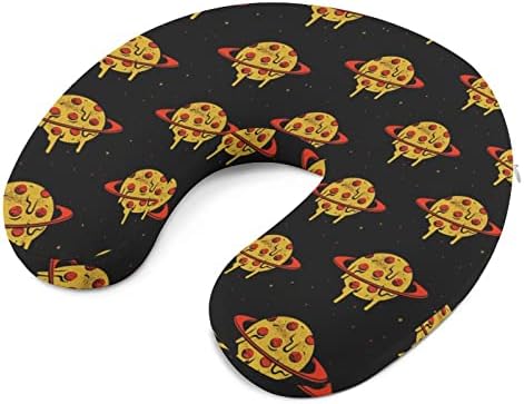 Pizza Planet Travel Pholeh Pillow U Shape para o apoio de espuma da memória de suporte de suporte da cabeça e pesco