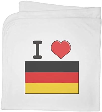 Azeeda 'I Love Alemanha' Cotton Baby / Shawl