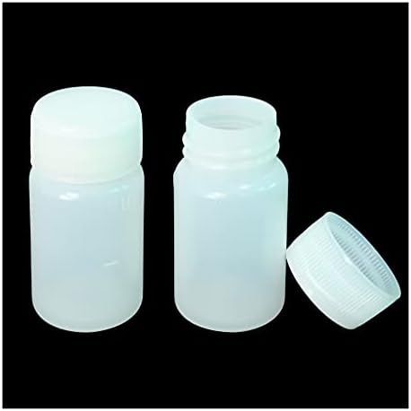 Tegg pe Bottle Reagent 50pcs 10ml PE Recipientes químicos plásticos Amostra de vedação líquida em garrafas