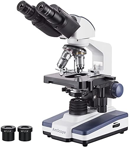 JFGJL 40X-2500X Microscópio de composto de laboratório LED com 3D estágio