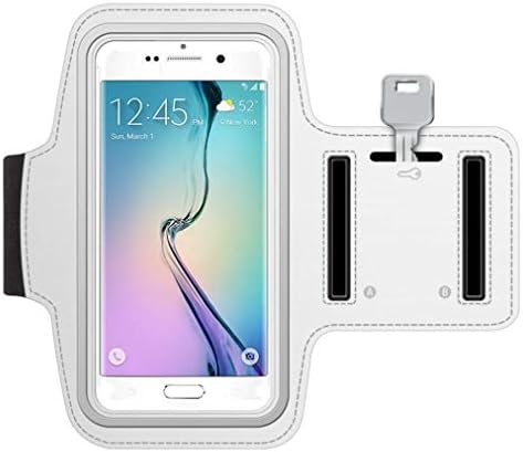 Exportam esportes de braçadeira compatíveis com LG K92 5G Telefone - White Gym Caso Caso Caso Caso Branda Brand Strap Resistente à