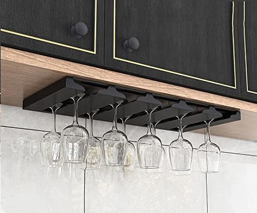 Clintong Wine Glass Rack, suporte de vidro de aço inoxidável grátis, suporte de vidro de vidro de vidro, barra de garfo de