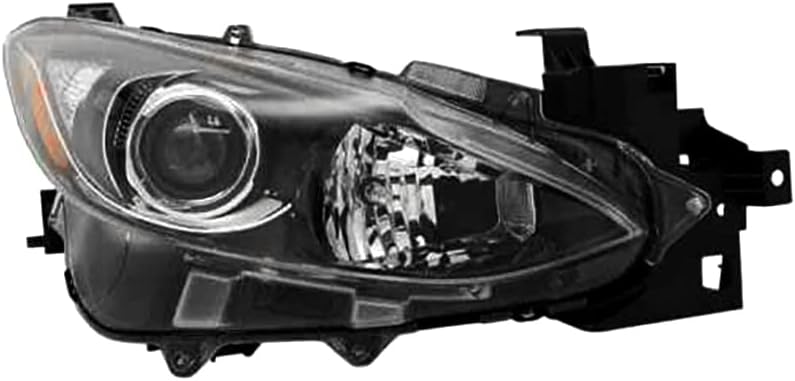 Farol de halogênio rareelétrico novo compatível com Mazda 3 s hatchback 4 portas 2014- por número de peça BPW1-51-0K0 BPW1510K0
