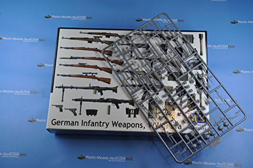 Caixa mestre 35115-1/35 - Armas de infantaria alemã, kit de modelos de plástico da era WW II