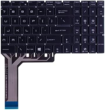 Novo layout dos EUA por chaves RGB Backlit Teclado para o teclado MSI GE75 Raider GS75 Stealth GL75 GP65 GP75 Laptop