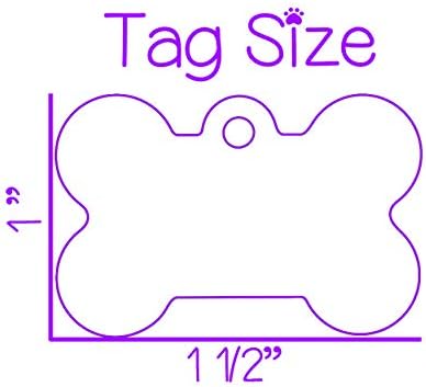 Chewbacca de 2 lados de identificação de animais de estimação Tag personalizada para o seu animal de estimação