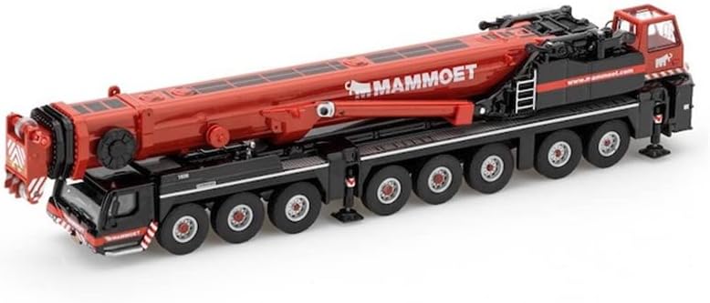 Mammoet LTM 1500 Crane 1:87 Modelo pré-construído do caminhão Diecast