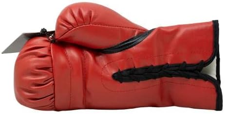 Floyd Mayweather Jr Conor McGregor assinou o Everlast Boxing Glove Bas PSA - luvas de boxe autografadas
