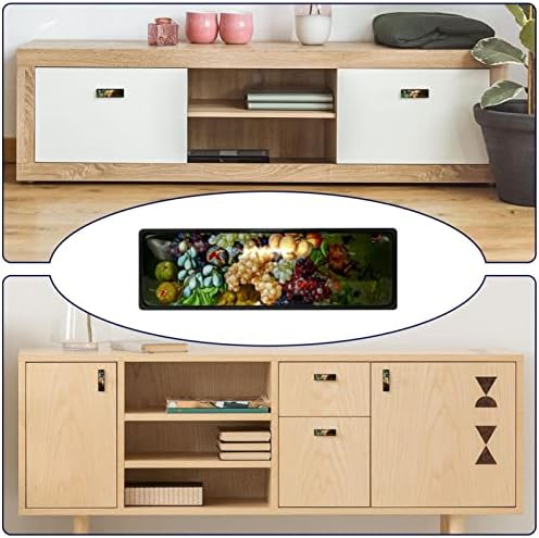 4 botões de embalagens para gavetas de cômodas de cômoda de 3,6 polegadas Gaveta de gaveta Hardware decorativo para armário de armário de armário de cozinha, vaso de frutas