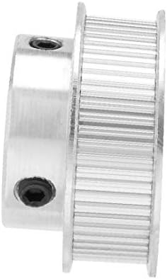 X-dree alumínio mxl 60 dentes 6mm furos de 6 mm Bolsas de correia de cronometra roda síncrona de polia síncrona para