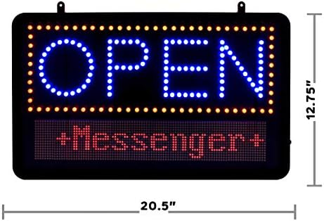 Alpine LED LED OPEN NEON PROGRAMABLE PROGRAMABLE PARA NEGÓCIO HIMENTE TECNO TEMPO DE VIDO BRILHO ELÉTRICO BRILHO ELECTRIC Sinais