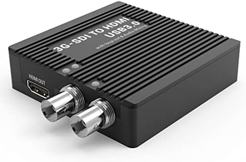 LCC382 SDI para HDMI USB3.0 com loop out & Audio Mixing 1080p60 HD 3G-SDI para HDMI Passagem de captura Pasta