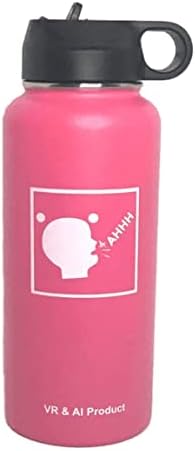 AAHHH 32 onças a vácuo em aço inoxidável garrafas de água e tampa de bico, BPA à prova de suor livre para manter as bebidas frias