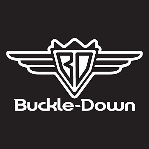 Buckle-Down Collar Breakaway Trust Ninguém feche preto 6 a 9 polegadas 0,5 polegadas de largura