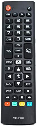 AKB74915305 Replace Remote fit for LG TV 43UH6030-UB 49UH6090-UJ 49UH6030-UB 49UH6030-UD 55UH6030-UC 60UH6030-UC 60UH6035-UC 65UH6030-UC 43UH6030-UB 43UH6030-UD 49UH6090-UJ 49UH6030-UB 49UH6030-UD