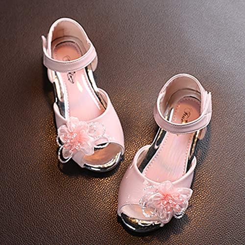 Sapatos de princesa para sapatos de meninas sandálias flora