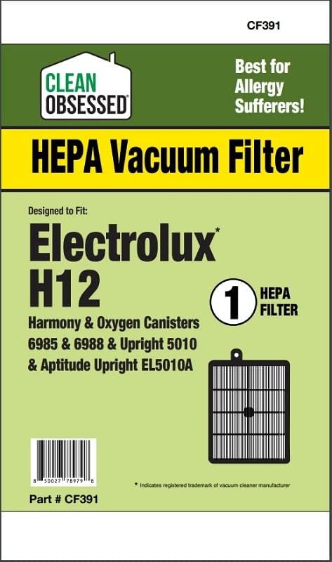 Filtro de substituição obcecado limpo projetado para ajustar o filtro S Electrolux para ajustar o electrolux e aspirador