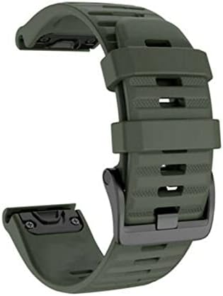 Murve New 20 20 22 26mm Silicone Sport Silicone Watch Band Strap para Garmin Fenix ​​5x 6x Pro 5 6 5s mais 6s 3 3hr Watch EasyFit Wrist