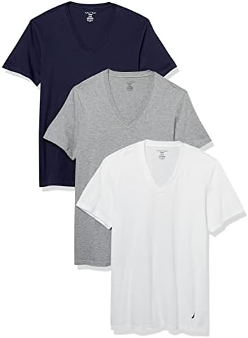 Pacotes de camisetas de algodão em vil de algodão masculino de algodão masculino
