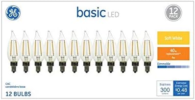 GE Basic Basic 40 Watt Eq Warm White Dimmable Bulbs 46254