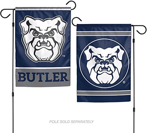 WinCraft NCAA Butler Bulldogs 12x18 Bandeira de 2 lados do jardim, tamanho único, cor de equipe