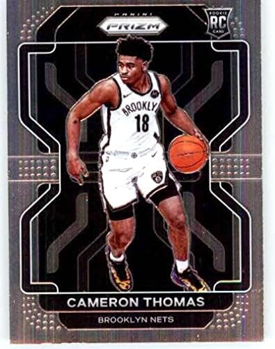 2021-22 Panini Prizm 297 Cameron Thomas Brooklyn Nets RC ROOKIE NBA BASEBOL