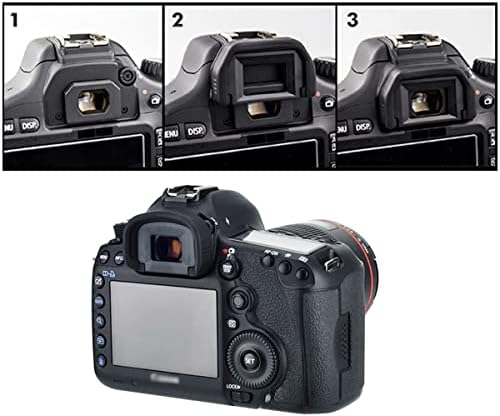 Por exemplo, visor ocular ocular compatível com a Canon 5D Mark IV, 5d Mark III, 7d, 1d Mark IV, 1d Mark III Câmera digital