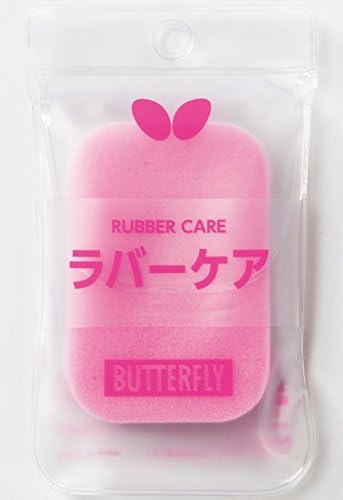Butterfly Rubber Care Sponge Para o seu tênis de mesa/pingue -pongue Patdle - Limpeza de esponja para borracha na mesa de