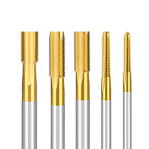 Torneira de parafuso Frill m2-m12 Torne a flauta reta 90-150 Comprimento da máquina métrica do plugue da máquina para parafuso de