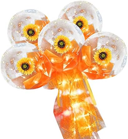 Bouquet LED Product Balloon-Rose inovador luminoso decoração de casa DIY Flores de rosas para peças centrais