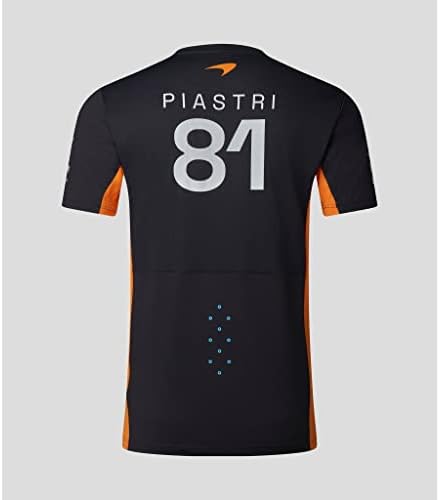 McLaren F1 masculino 2023 Oscar Piastri Team Réplica Configurar T-Shirt